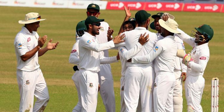 টেস্টে জিতলো টাইগাররা, সিরিজ ড্র