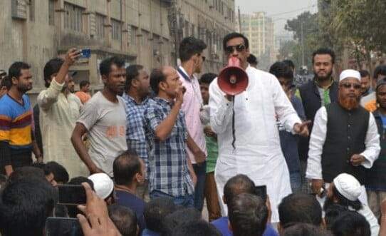 শামীম ওসমানের নির্দেশনায় শ্রমিকদের মাঝে স্বস্তি