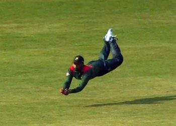 দুর্দান্ত ক্যাচে ড্যারেন ব্রাভোকে ফিরিয়েছেন তামিম