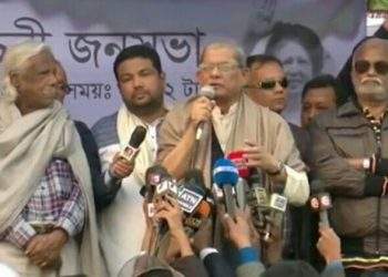 না.গঞ্জের নির্বাচনে তৈমূরকে দায়িত্ব দিলেন মির্জা ফকরুল