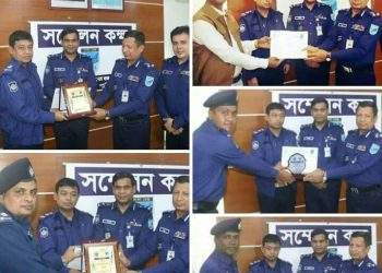 রেঞ্জের শ্রেষ্ঠ এসপি হারুণ, ওসি মনির, দারোগা নাজিম ও কামরুল