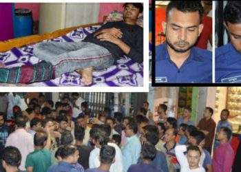 শহরের কালীরবাজারে সাংবাদিক কে পেটালো পুলিশ