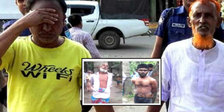 মাছ চাষীকে গাছে বেঁধে নির্যাতনে গ্রেফতার ২