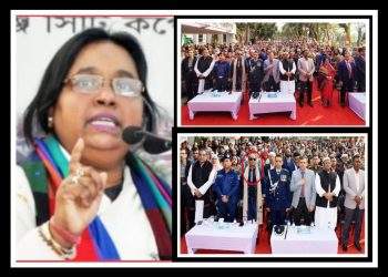 রাষ্ট্রীয় অনুষ্ঠানে মধ্যমনি রাজাকার পুত্র, মুক্তিযোদ্ধা সাইড লাইনে !