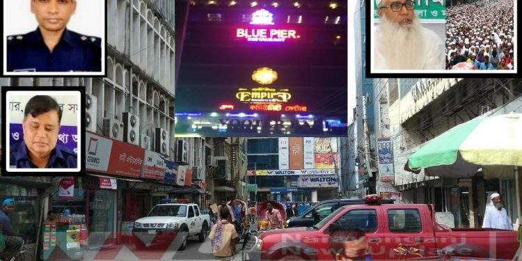 মদের আস্তানা নিয়ে সংবাদ সম্মেলনেও এসপি ওসির বাধা !