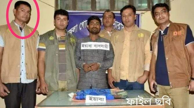 না.গঞ্জ ডিবি থেকে বদলী হওয়া জলিল মাতুব্বর অস্ত্র ও ইয়াবাসহ আটক