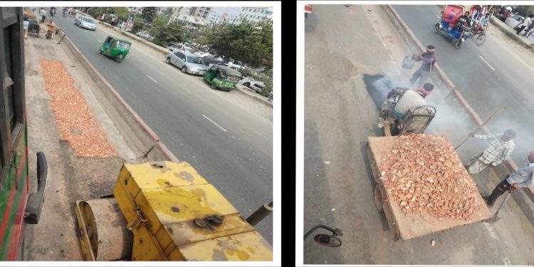 লিংক রোডে পট্টির পর পট্টি ! নেতা, সওজ এবং ঠিকাদারি বাণিজ্য