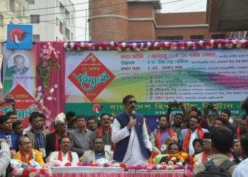 জিউস পুকুর শ্মশানঘাট দখল করছে কে ? – শামীম ওসমান