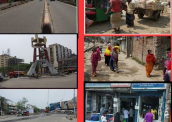 শহর ফাকা, পাড়া মহল্লায় উৎসবের আমেজ !