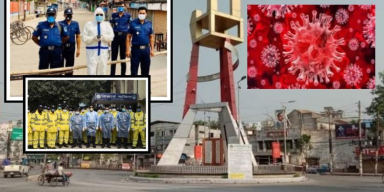 নারায়ণগঞ্জের ৬ জনসহ  ৫৮ পুলিশ সদস্য করোনায় আক্রান্ত