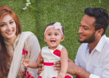 আবারও কন্যার বাবা হলেন সাকিব