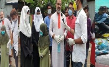 কুমুদিনীবাসীর পাশে যুবলীগ নেতা ফয়েজ, রমজানের খাদ্যসামগ্রী বিতরণ