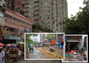 নারায়ণগঞ্জবাসীর আরেক ভোগান্তির নাম অবিরাম বৃষ্টি