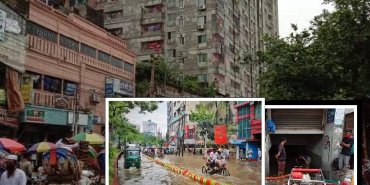 নারায়ণগঞ্জবাসীর আরেক ভোগান্তির নাম অবিরাম বৃষ্টি