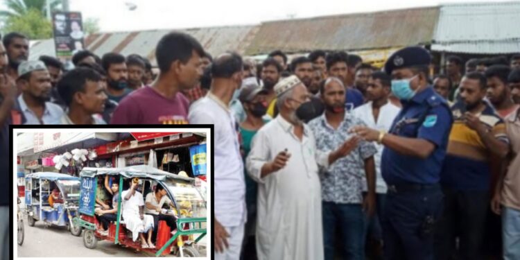 বন্দরে মিশুক চালকদের বিক্ষোভ, নানা অভিযোগ