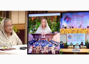 বঙ্গমাতা স্বরণকালে নিজে কেঁদে সকলকেই কাঁদালেন প্রধানমন্ত্রী