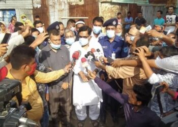 অবৈধ গ্যাস লাইনের উপর মসজিদটিও অবৈধ : নসরুল হামিদ