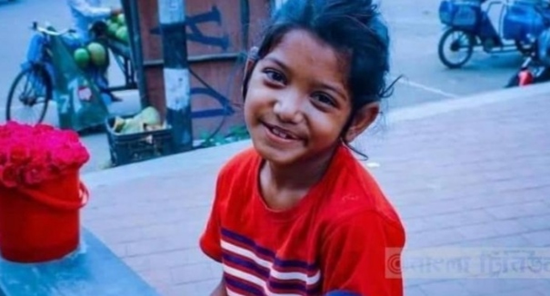 টিএসসির পথশিশু জিনিয়াকে নারায়ণগঞ্জ থেকে উদ্ধার