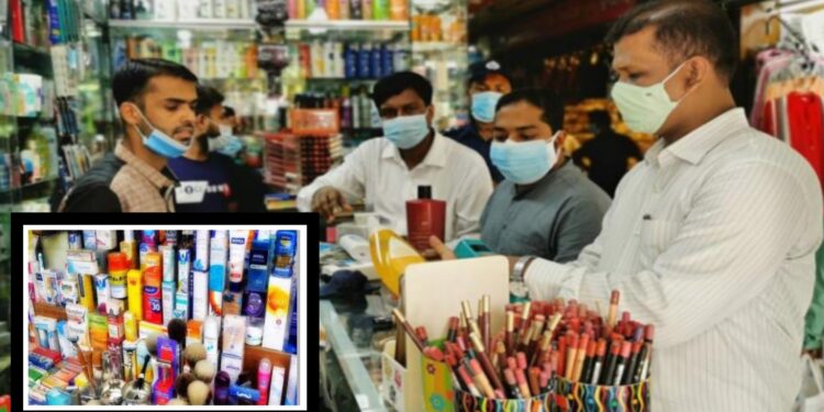 বিদেশী নাকি নকল ! চাষাড়ার ৫ দোকানকে জরিমানা