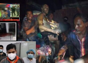 না.গঞ্জের তল্লা মসজিদে বিস্ফোরণ, অর্ধশত মুসুল্লী দগ্ধ