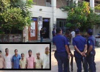 মসজিদ ট্রাজেডি : ২ দিনের রিমান্ডে তিতাসের ৮ দূর্ণীতিবাজ