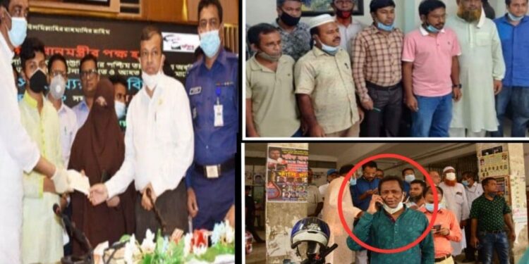 “দগ্ধদের অনুদান দেন প্রধানমন্ত্রী, আর কাজিম উদ্দিন দেন আলু পোড়া !”