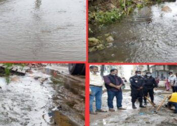 জলাবদ্ধতা হলেই শহরজুড়ে গ্যাসের বুদবুদ, আতঙ্কে নারায়ণগঞ্জবাসী