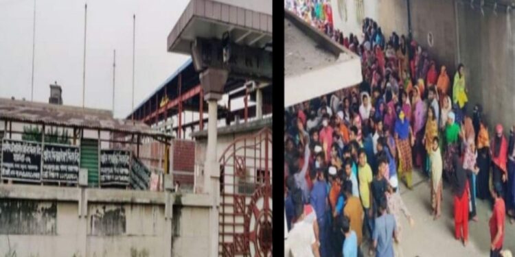 ফতুল্লায় প্রাইম টেক্সটাইলে শ্রমিক অসন্তোষ