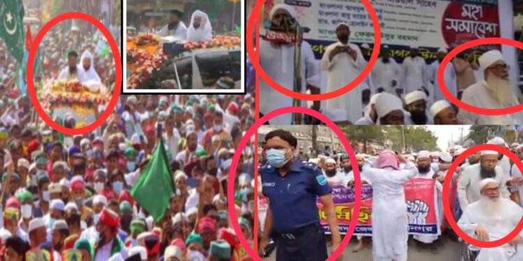 স্বাস্থ্যবিধি না মেনেই জশনে জুলুস, বিভিন্ন সভা-সমাবেশ !