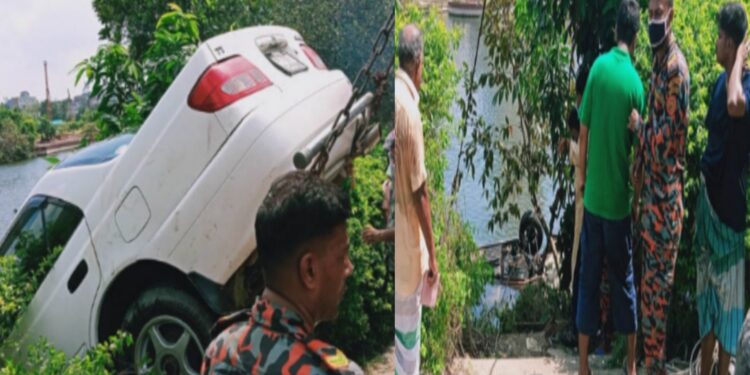 দেওভোগ রাসেল পার্কে দূর্ঘটনা, অল্পের জন্য রক্ষা !