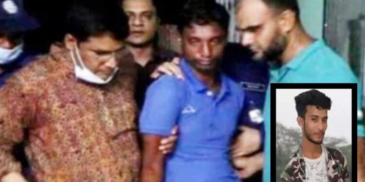 গৃহবধূ বিবস্ত্র কান্ড : অস্ত্রসহ নারায়ণগঞ্জ থেকে প্রধান আসামি গ্রেফতার