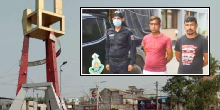 চাষাড়ায় সিএনজি চাঁদাবাজ গ্রেফতার, মুল হোতারা অধরা !