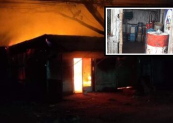 ফতুল্লায় চোরাই তেলের গুন্টিঘর ও রেস্টুরেন্টে আগুন