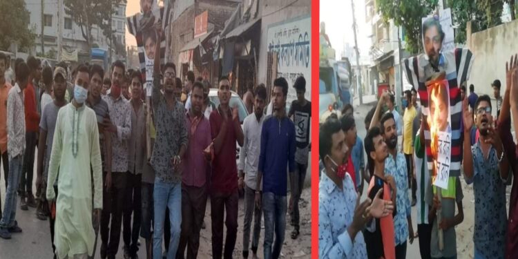 ফতুল্লায় রনি’র কুশপুত্তলিকা দাহ ! আসতে পারে পাল্টা কমিটি