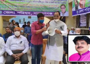 বিতর্কের অবসান : এমপি খোকাকে ক্ষমা করলেন আনোয়ার হোসেন