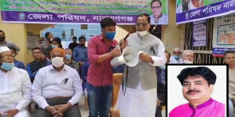 বিতর্কের অবসান : এমপি খোকাকে ক্ষমা করলেন আনোয়ার হোসেন