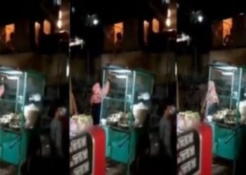 ট্রেন থামিয়ে ঝালমুড়ি কিনছেন চালক, ফেসবুকে ভাইরাল