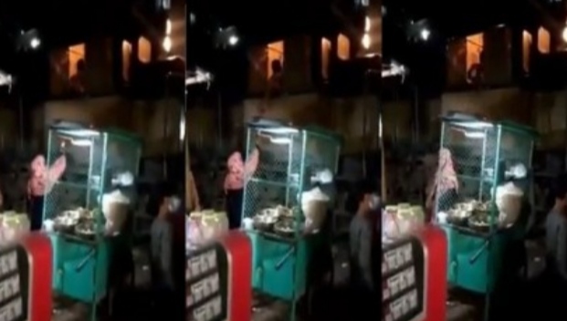 ট্রেন থামিয়ে ঝালমুড়ি কিনছেন চালক, ফেসবুকে ভাইরাল