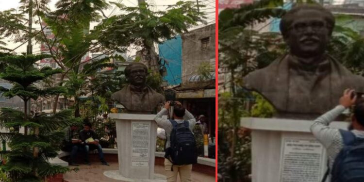 শহরের বঙ্গবন্ধু সড়কে সবুজে ঘেরা ‘বঙ্গবন্ধু চত্ত্বর’