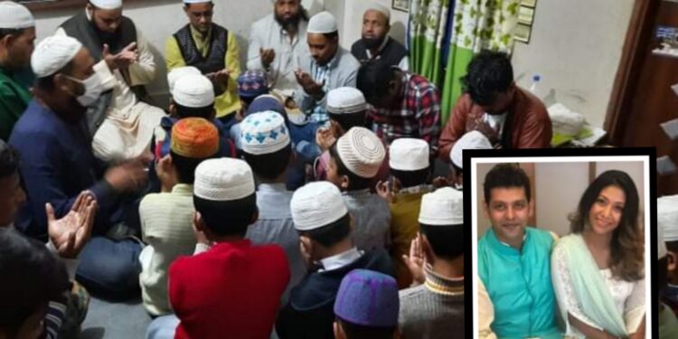 রূপগঞ্জে দিপু ভূইয়ার স্ত্রী – শাশুড়ীর জন্য দোয়া