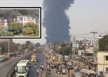 সোনারগাঁয়ে কনকা কারখানায় ভয়াবহ অগ্নিকান্ড