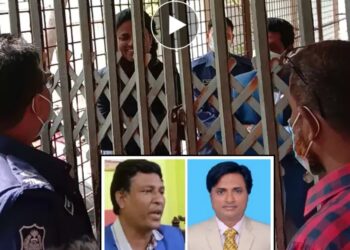 এবার দুই কাউন্সিলর প্রার্থী কোর্ট হাজতে কোলাকুলি !