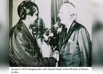 বঙ্গবন্ধুর সেই সফর স্মরণ করল লন্ডন