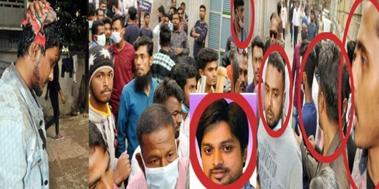 ছাত্রদল নেতা রনি বাহিনীর তান্ডব !