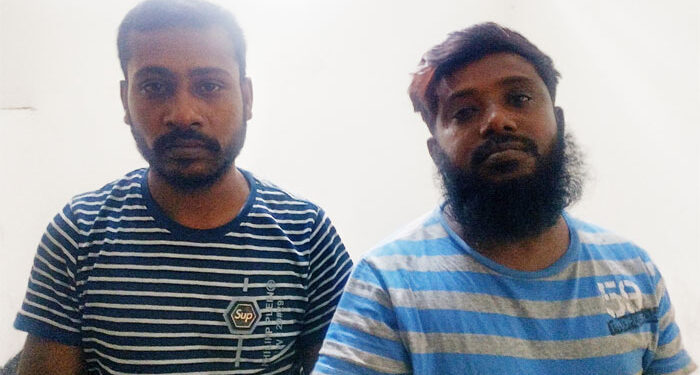 চাঁদমারীতে মাদকসহ দুই ভাই গ্রেফতার