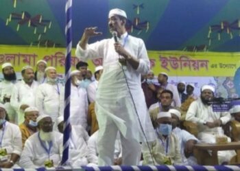 ‘মন্ডলপাড়া – চাষাঢ়ার মসজিদের জমি দখল হচ্ছে’-শামীম ওসমান