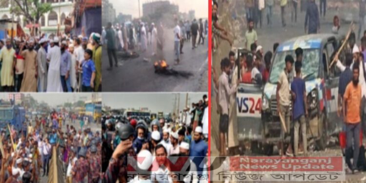 ‘তুই হিন্দু, ৪ কলেমা জানো !’ সংবাদকর্মীদের হামলাকালে প্রশ্ন