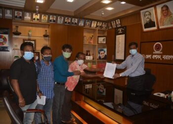 ডিসির নিকট স্মারকলিপি, প্রসঙ্গ : ফটো সাংবাদিক প্রীতম