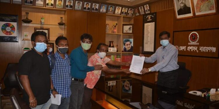 ডিসির নিকট স্মারকলিপি, প্রসঙ্গ : ফটো সাংবাদিক প্রীতম