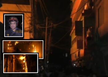 নারায়ণগঞ্জে গো-খাদ্যের গুদামে আগুন